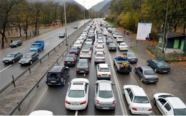 افزایش 6 درصدی تردد در محورهای برون شهری