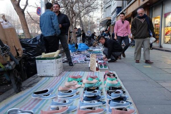 کاهش 46 درصدی تعداد دستفروشان تهران ، تعداد دستفروش ها به 5 هزار و 800 نفر رسید