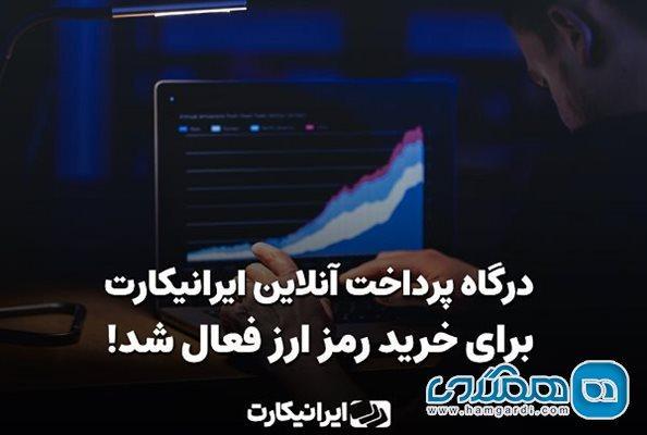 ایرانیکارت درگاه خرید رمزارز خود را مجددا فعال کرد
